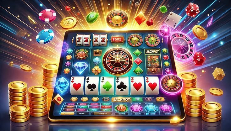 ninong gaming slots interface showing multiple slot game titles on a mobile screen